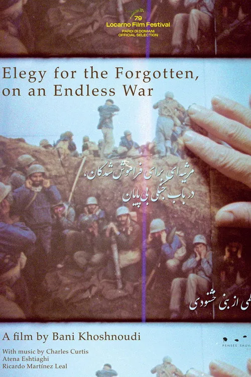 Elegy for the Forgotten, on an Endless War poster